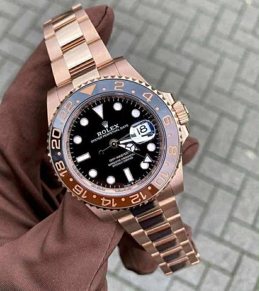 R Black/Gold Watch