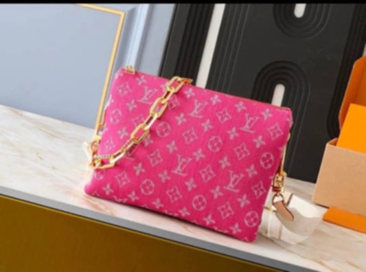 Pink Coussin Bag