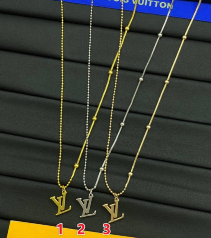 L Logo Necklaces