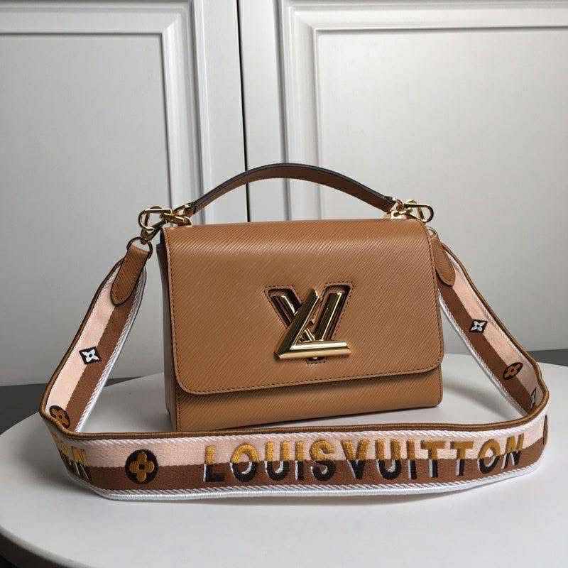L Tan Logo Bag