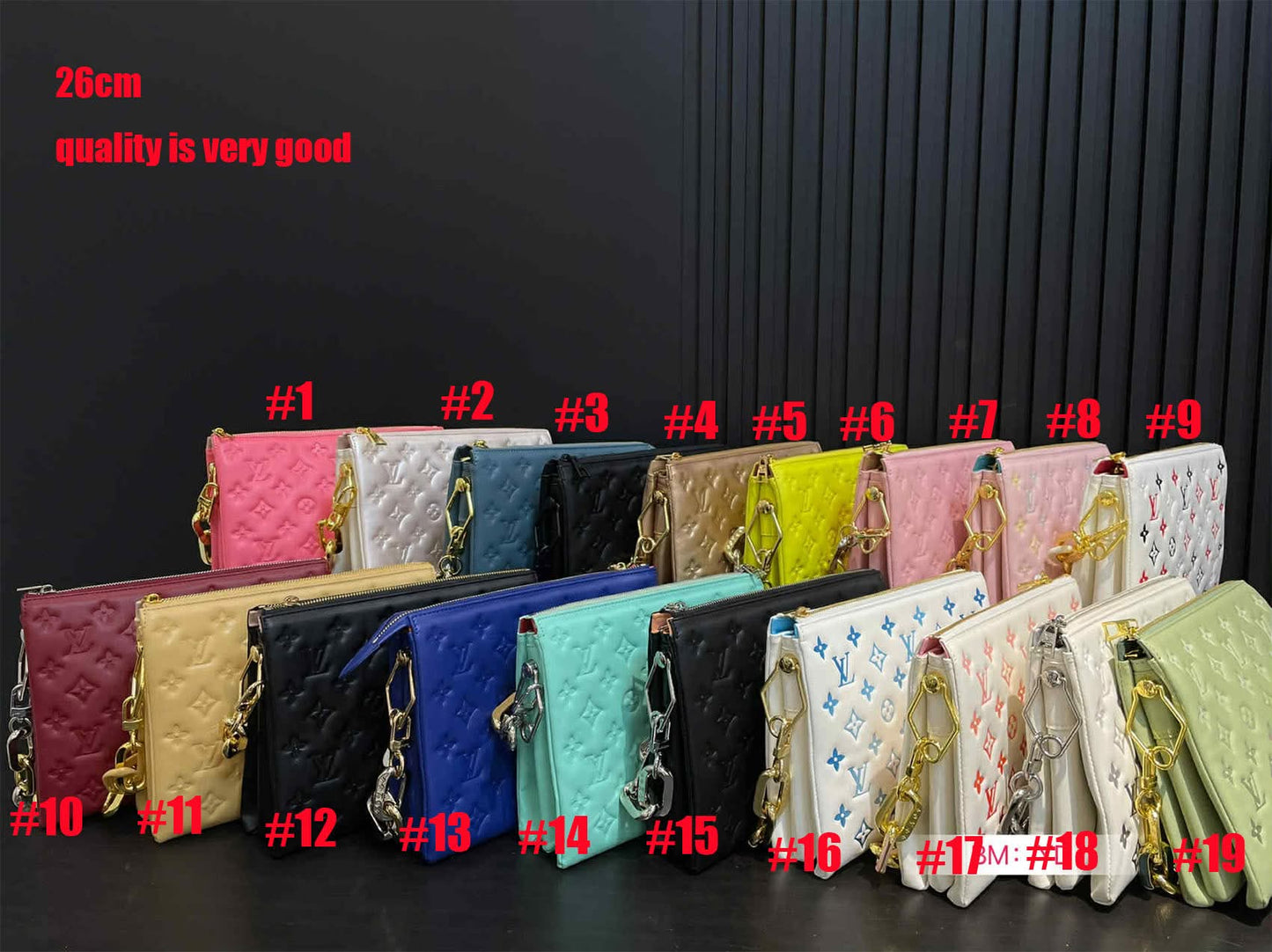 L Chain Bags 1-19
