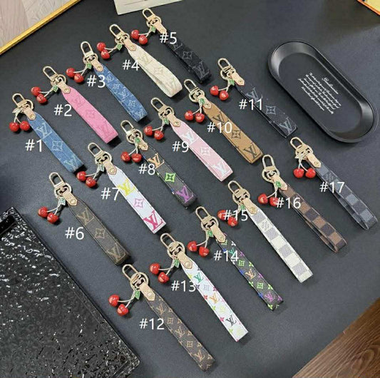 Boujee Strap Keychain Cherry 17