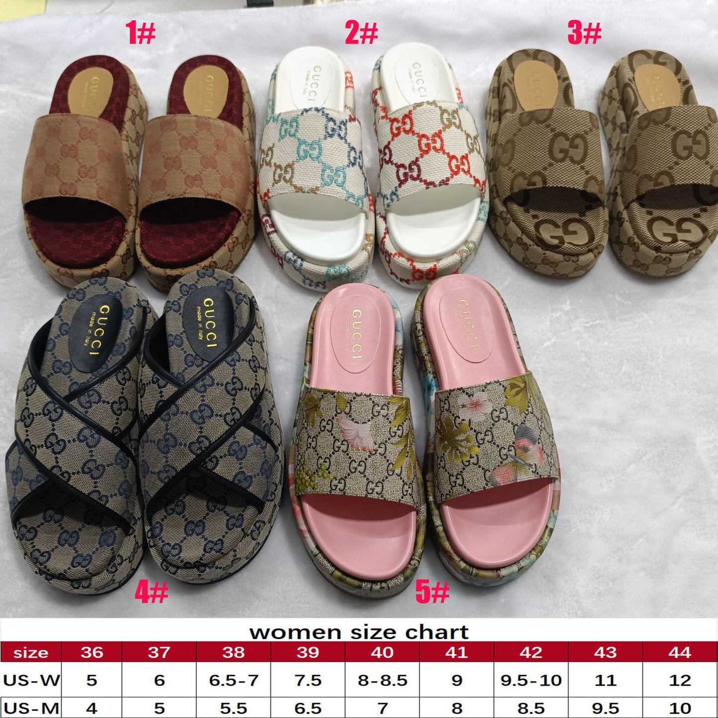 G*G Platform Sandals