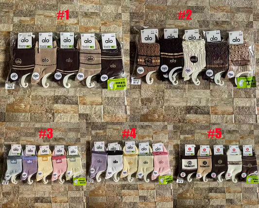 A.L.O Sock 5pks 1-5