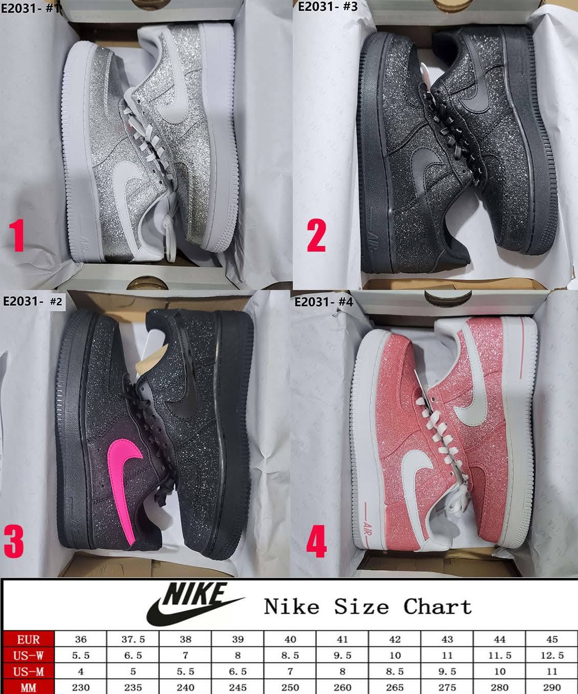 NKE Sparkle Sneakers