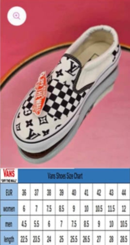 V Slip On Sneakers
