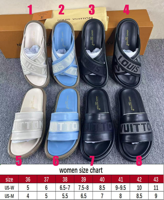 L Platform Sandals 1-8