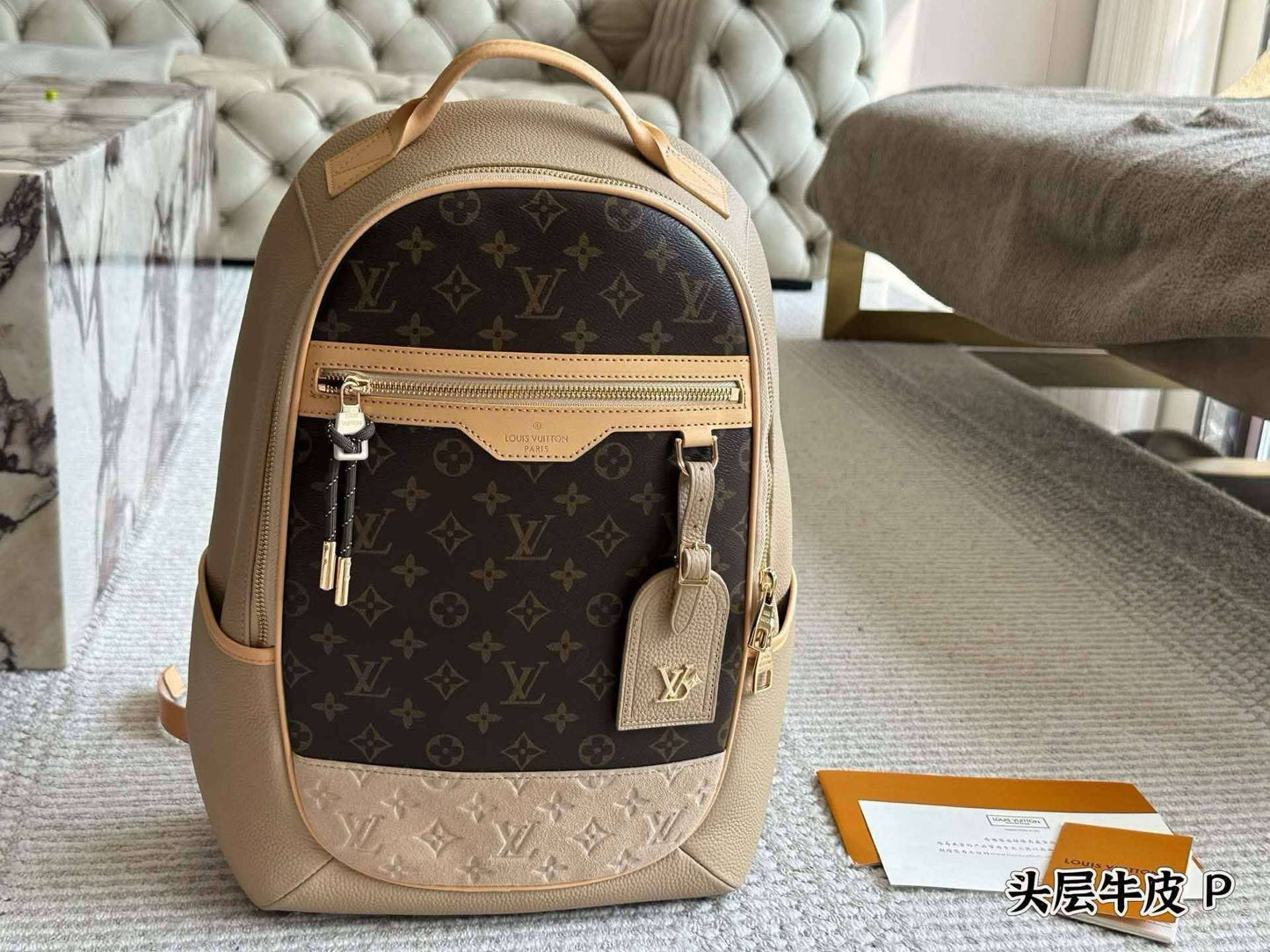 L Mono Backpack Bag New