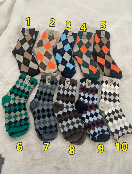 U Socks 16 Argyle