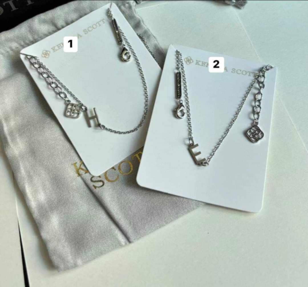 K-S Initial Necklace