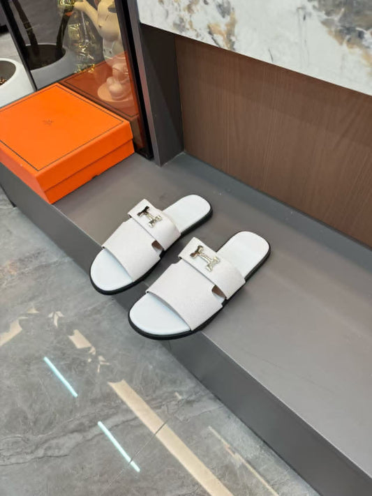 H White Sandals