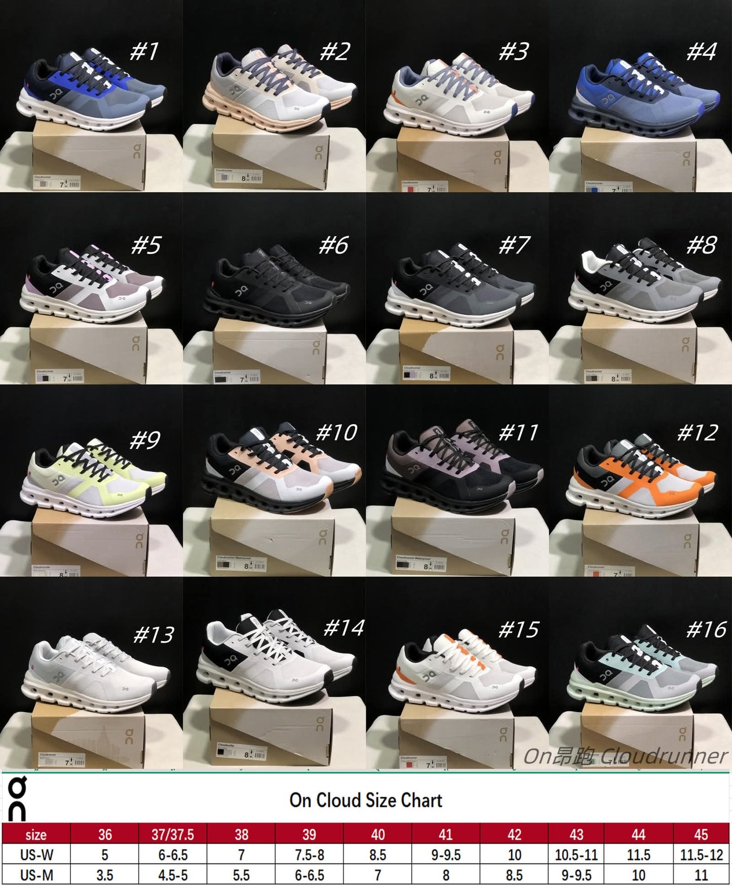 On C Runner Sneakers 2 (1-8)