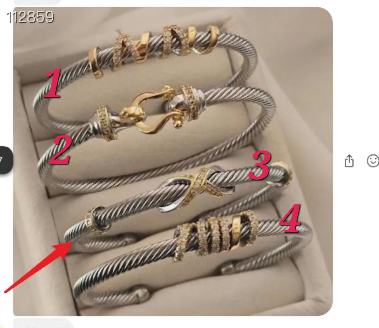 DY Cable Cuff Bracelets 3