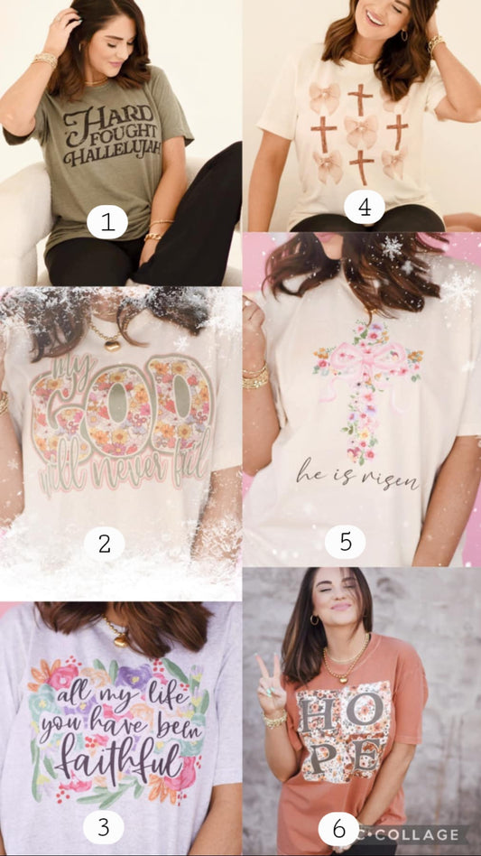 ☆NEW☆ Graphic Tees 4 (Christian)