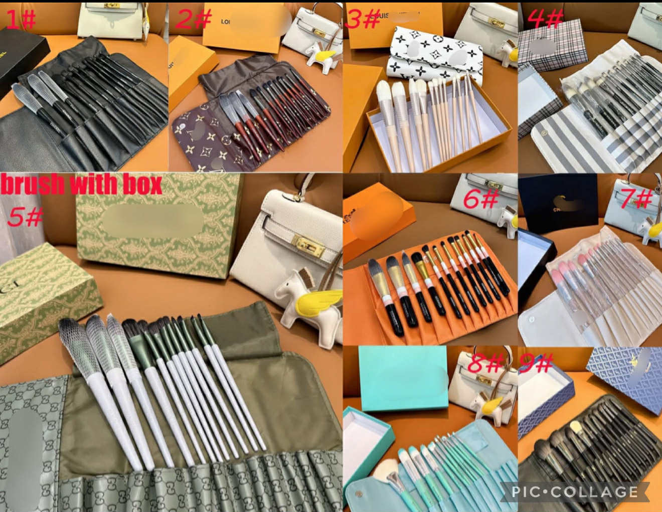 Boujee Makeup Brush Sets