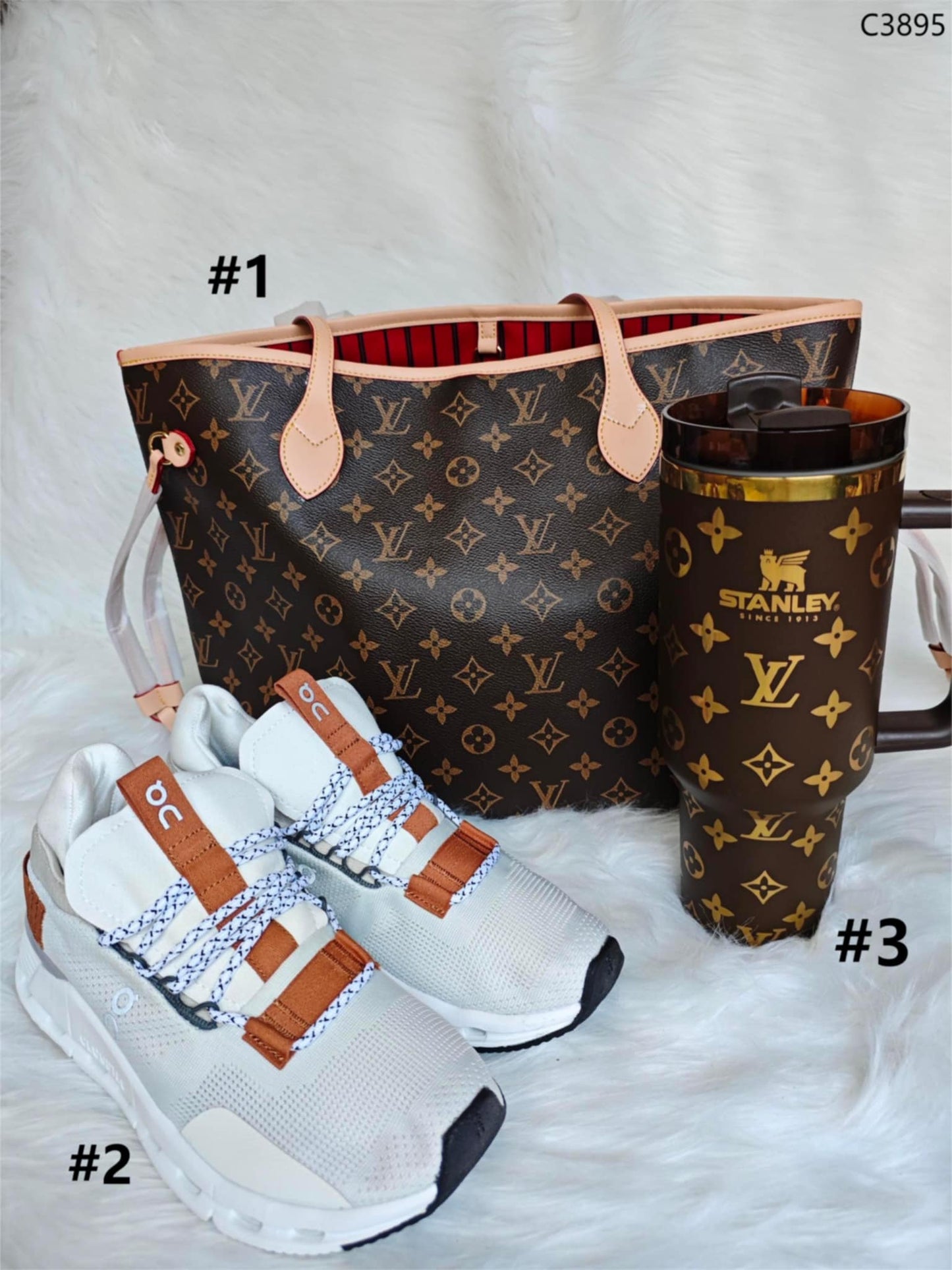 L N-F Bag / Cup / On C Sneaker Bundle