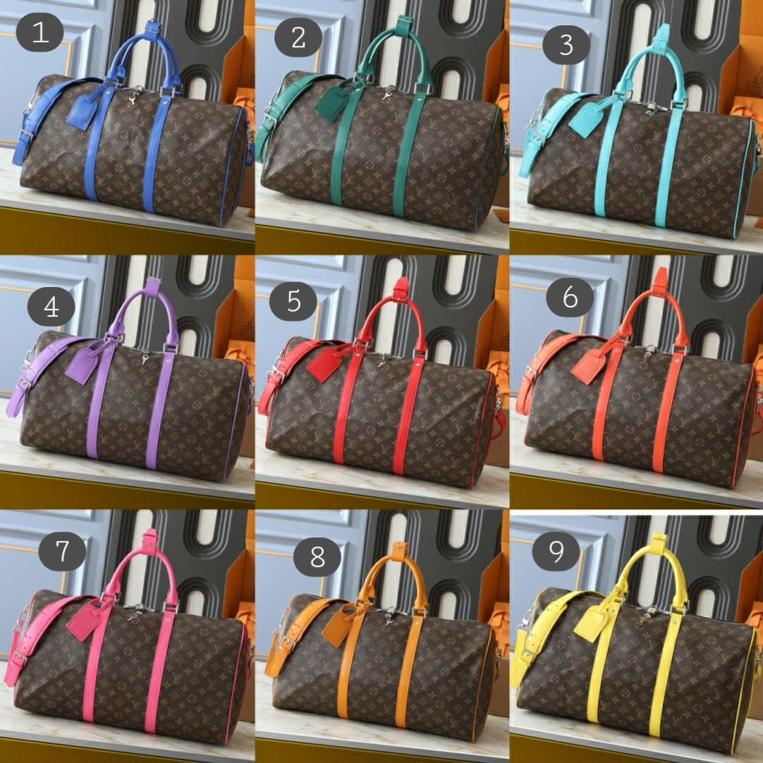 L Mono Duffle Colors 1-9