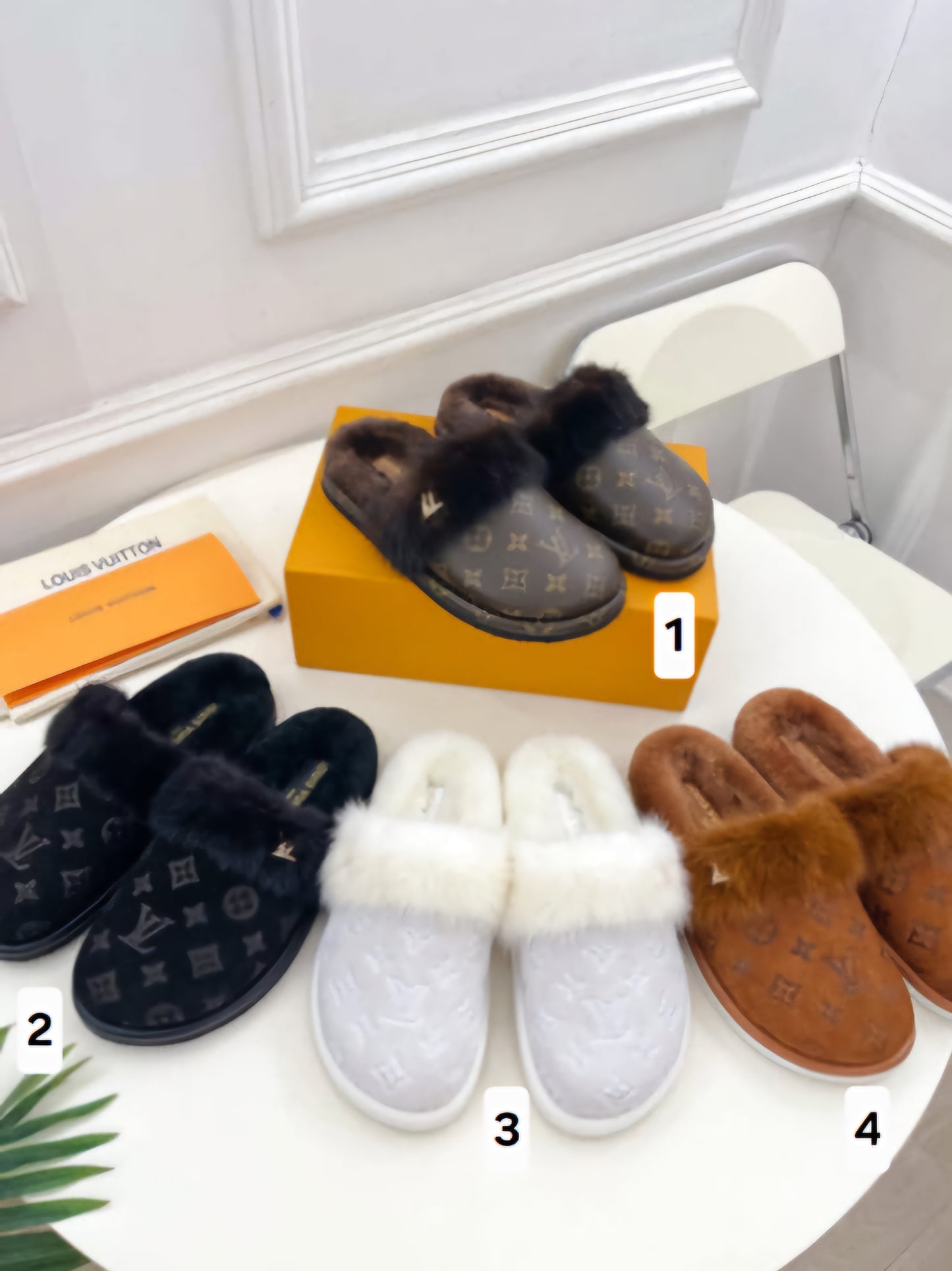 Boujee Fuzzy Slippers