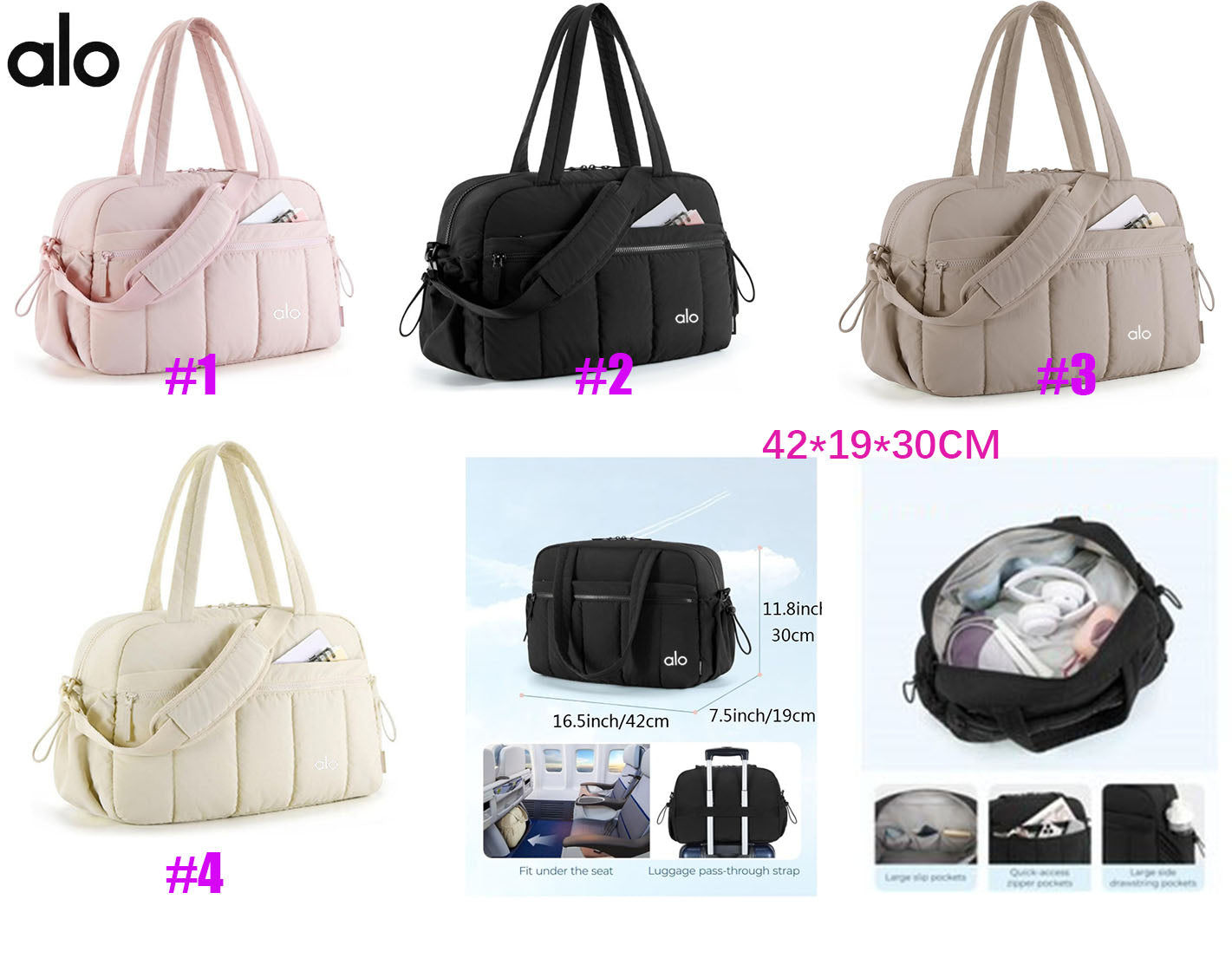 A.L.O Carry on Bags