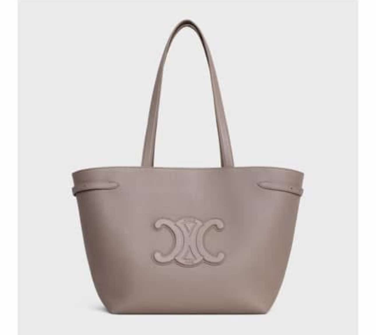 Ce Line Tote Bag Taupe