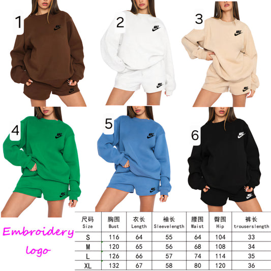 NKE Sweat Short Set 2