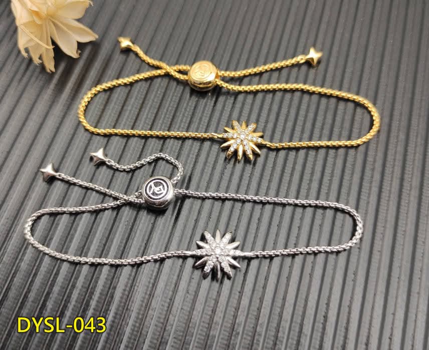 DY Adjustable Sunburst Bracelets