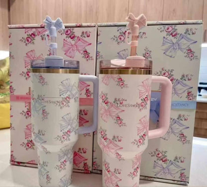 LS Fancy Floral S-Cups w/ Box