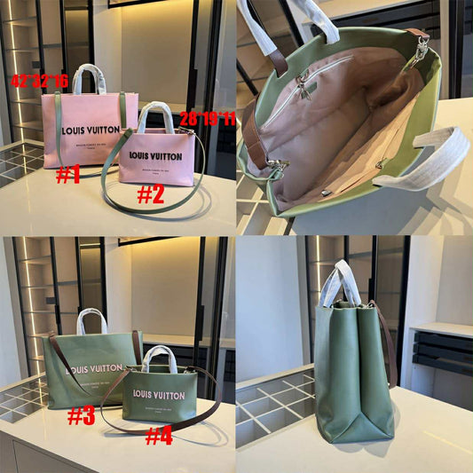L Bags Pink/Sage