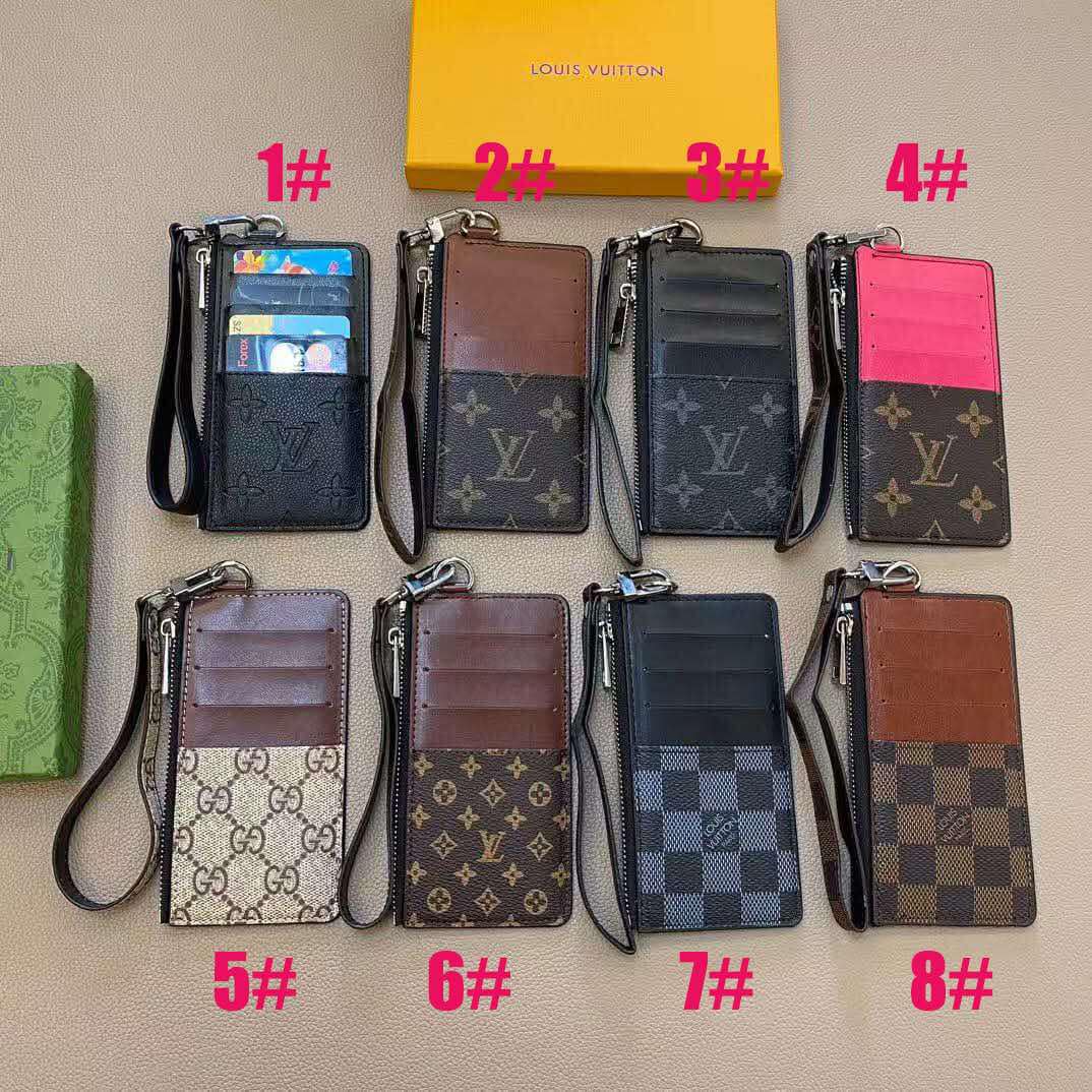 Boujee Mono Card Organizer Wallet