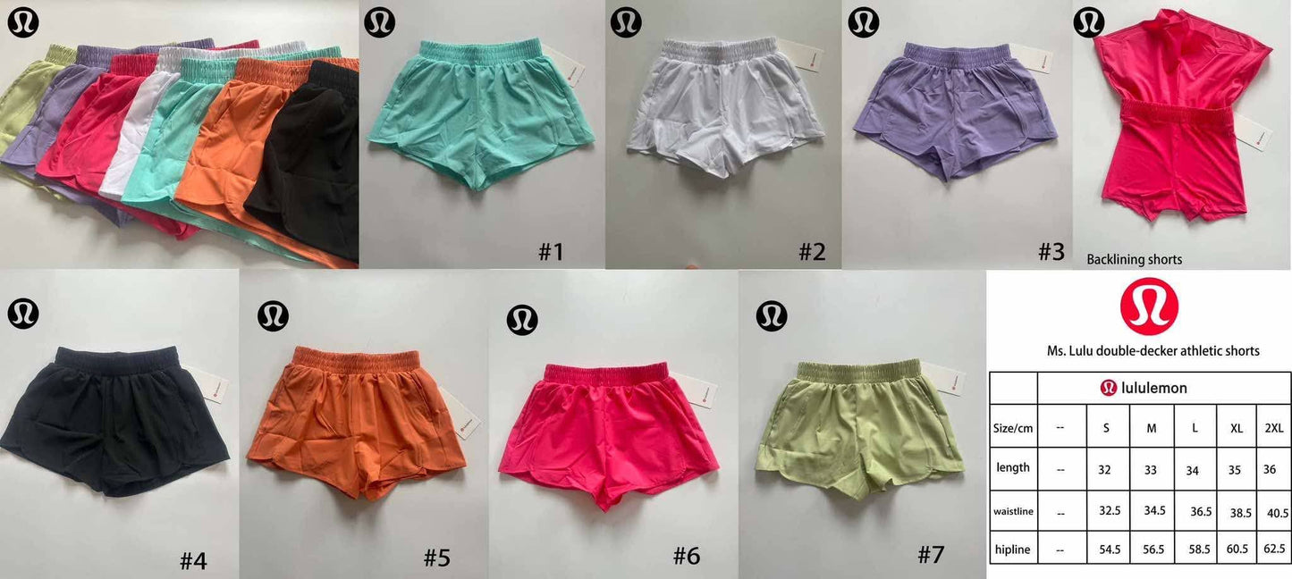 🍋 Lu Double Decker Shorts