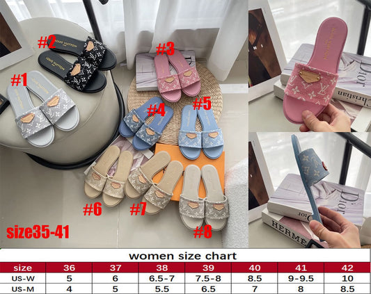 L Tag Sandals