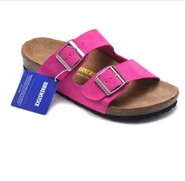 B-irk Pink Sandals