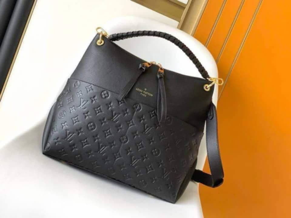 L Emp Bag Black Mono