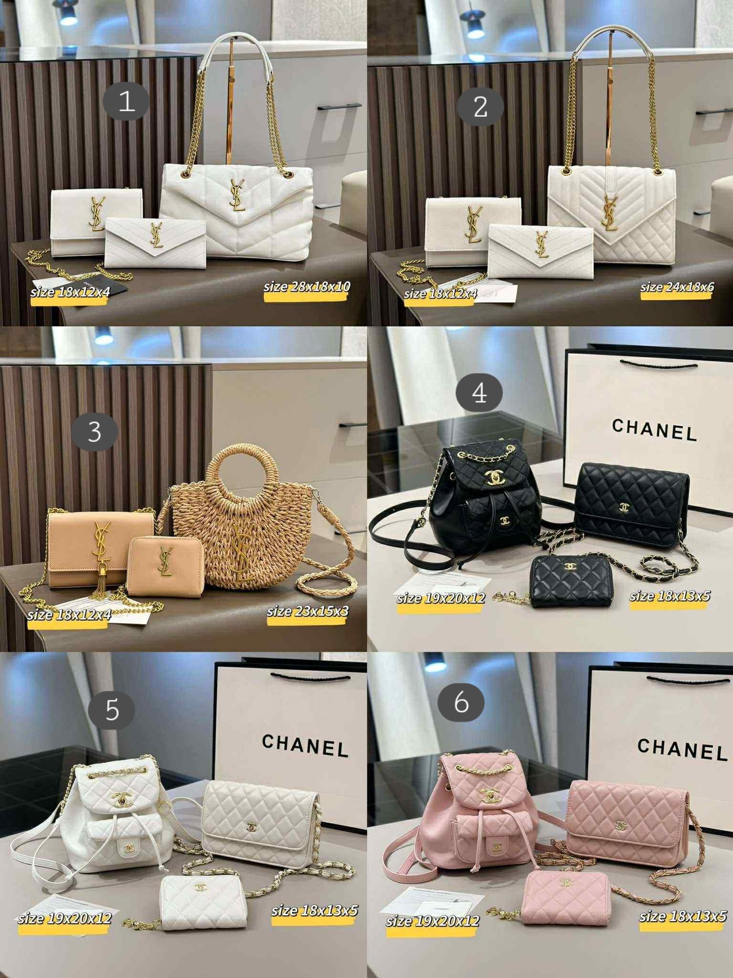 Boujee 3pc Bag Sets