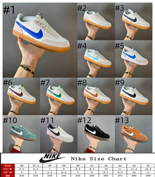 NKE Swoosh Sneakers 6-13