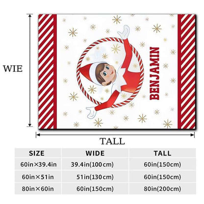 Personalized ELF Blanket **Add Details in Notes