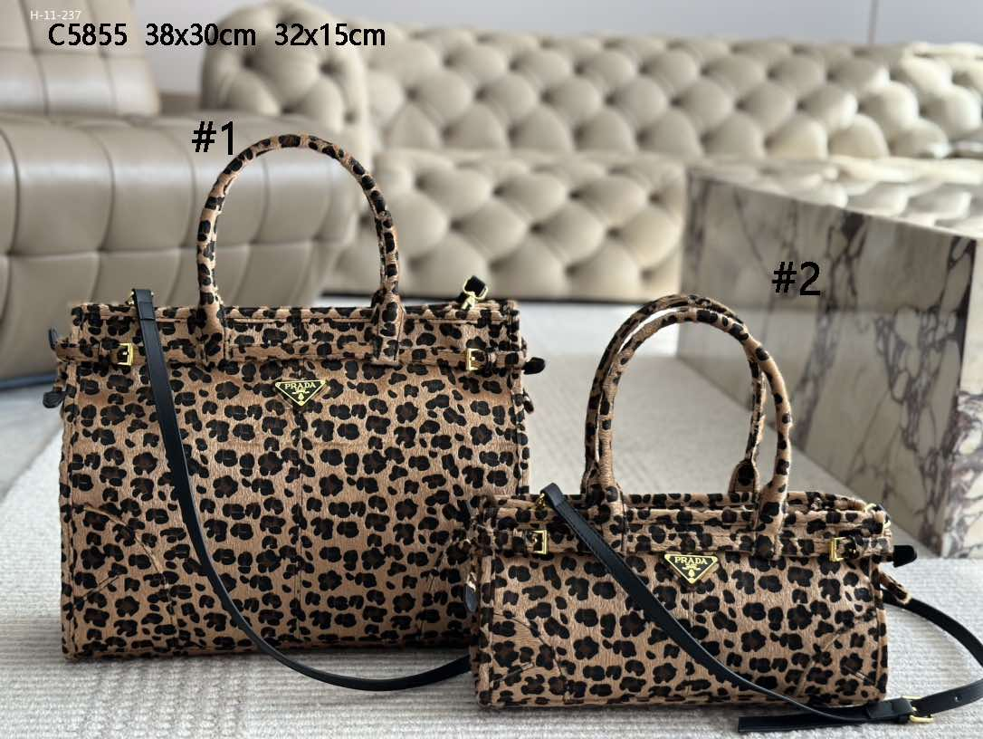 Prda Leopard Bags