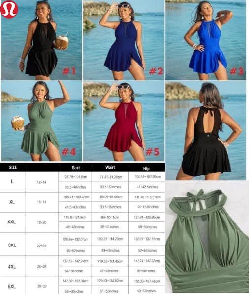 🍋Lu Swimsuit Full Figure