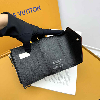 L Fold Wallet B&W Multi