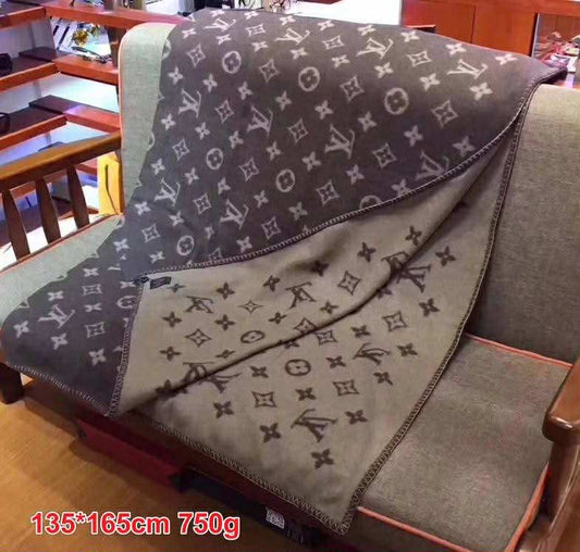 L Mono Blanket- Brown