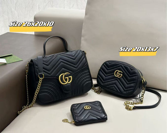 G*G Quilted Bag Set