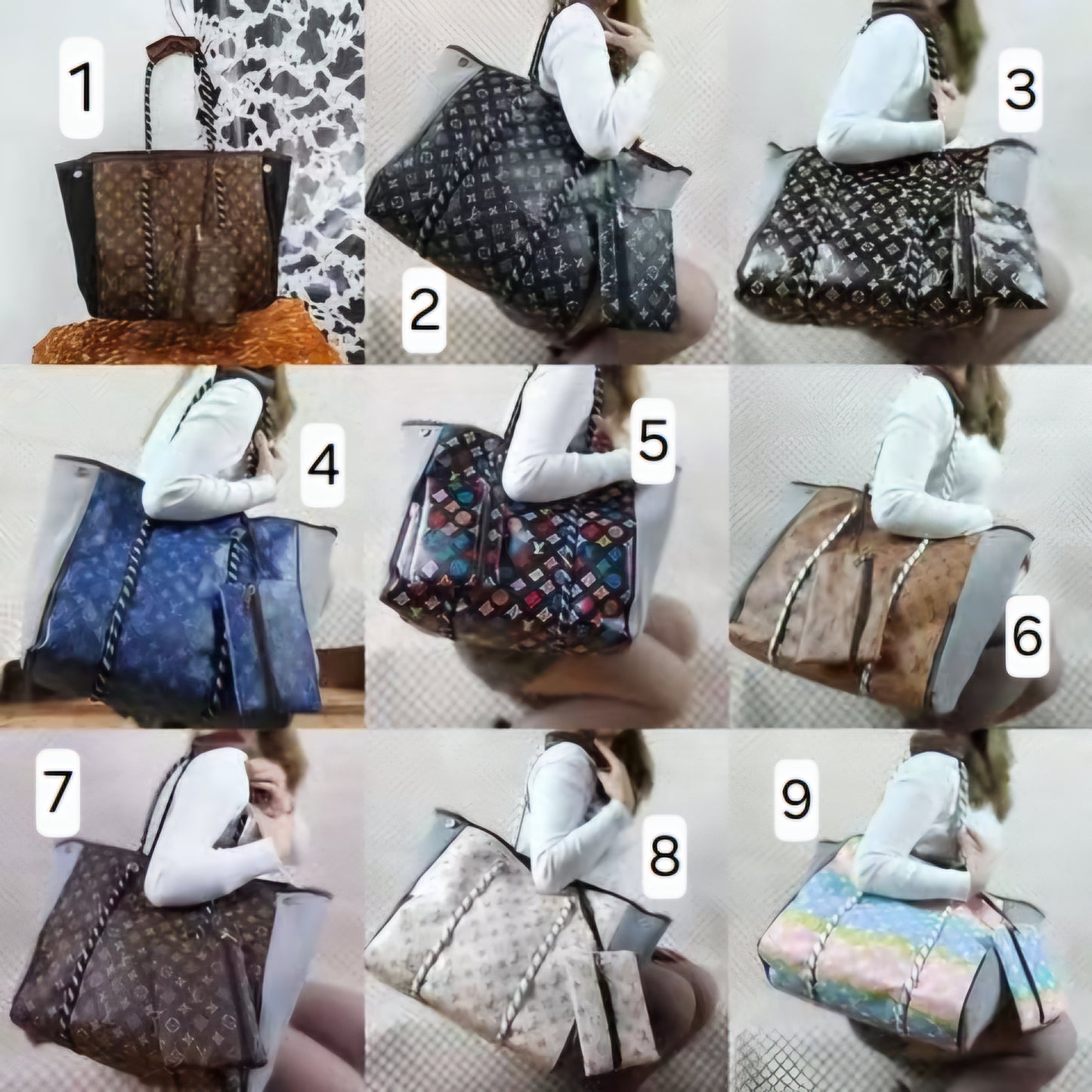 L XL Travel Tote Bag