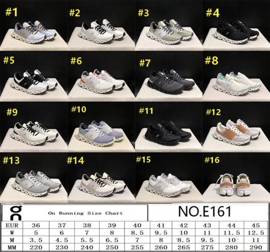 On C Swift Shoes (Style 1-8)