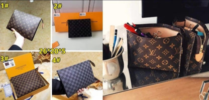 Boujee Makeup/Shower/Organizational Zipper Clutch