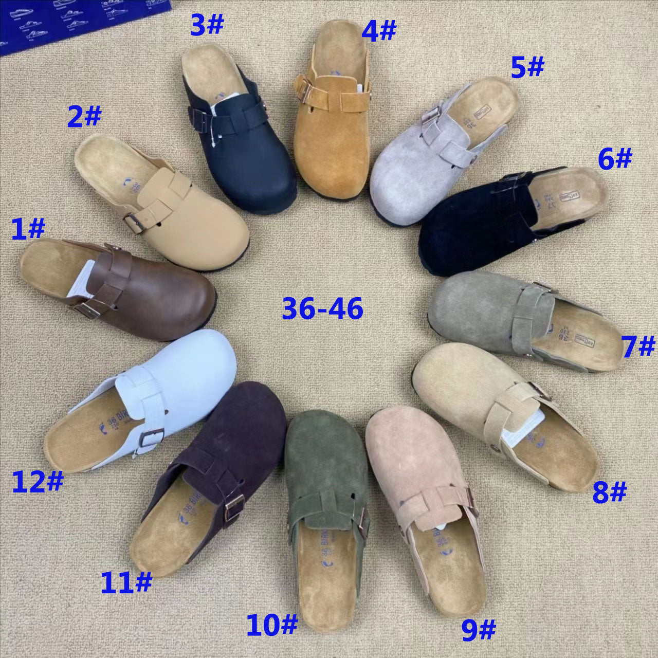 B-irk Clogs 3 (1-6)