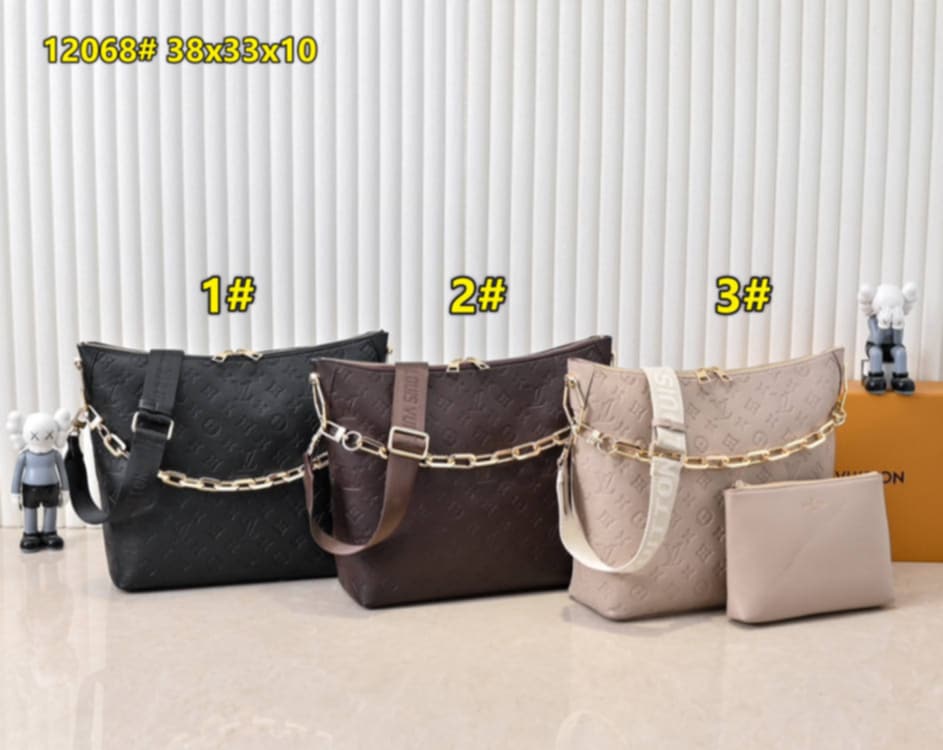 Embossed Bags w/ chain