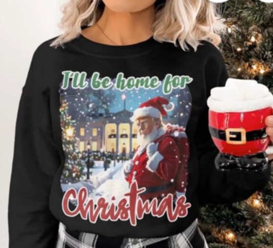 Christmas Trump Graphic Crewneck/Tees