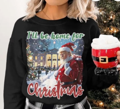 Christmas Trump Graphic Crewneck/Tees