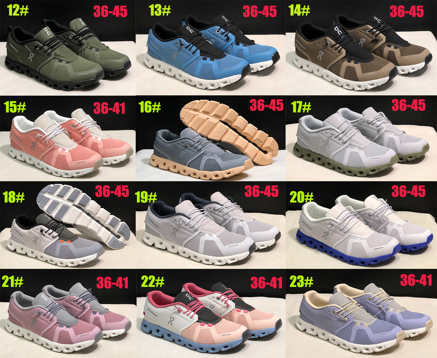 On C Sneakers 12-23