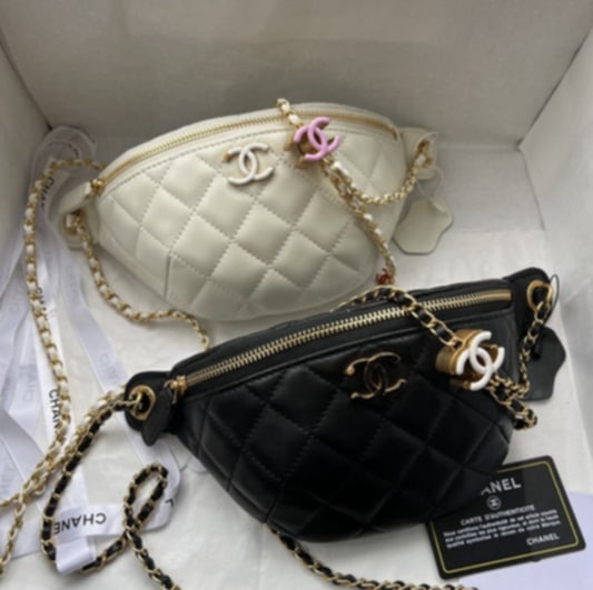 C Quilted Waist Bag
